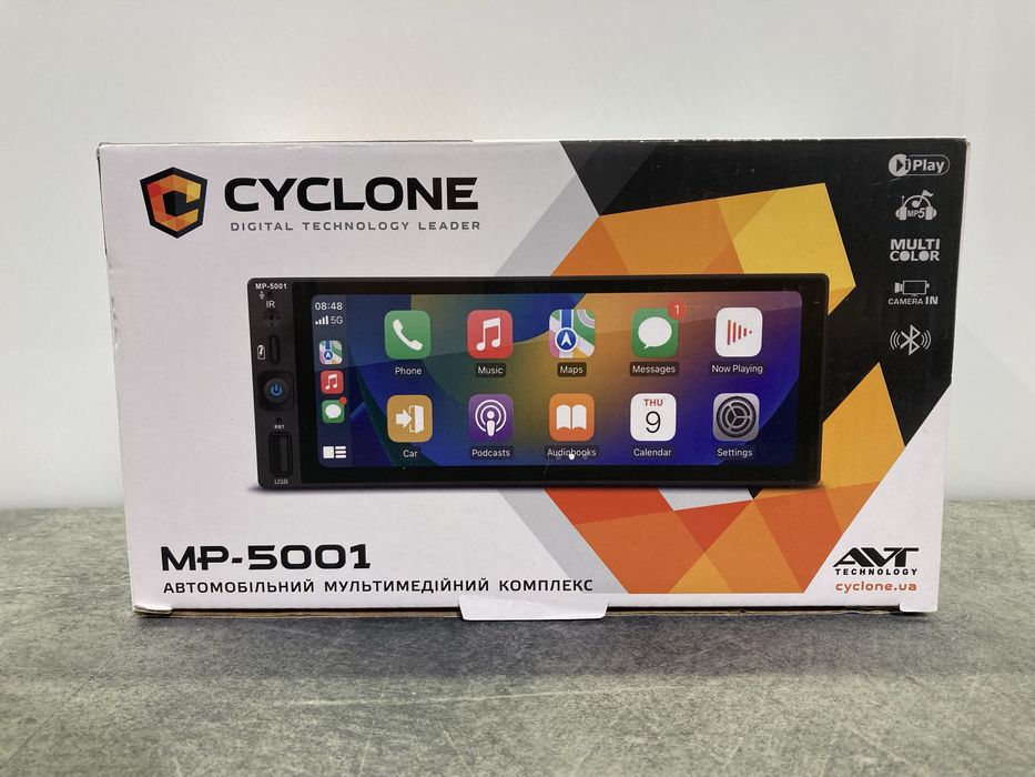 Магнітола 1 din cyclone mp-5001