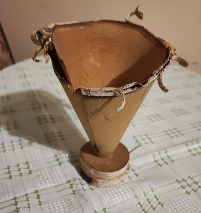 Serwetnik, ozdoba z drewna