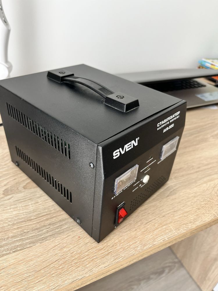 Стабілізатор напруги SVEN AVR-500 | 500ВА | Ідеальний стан