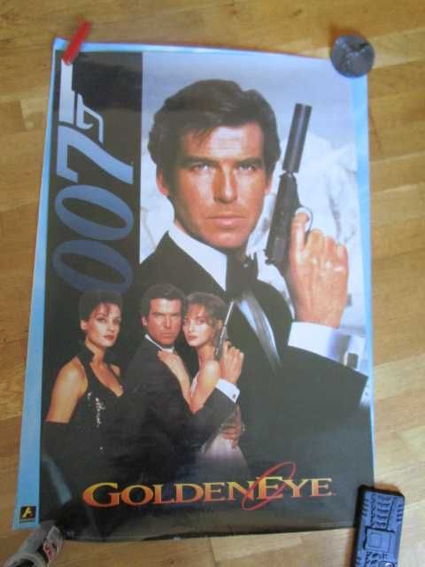 2  Grande Poster Filme 007  Goldeneye James Bond