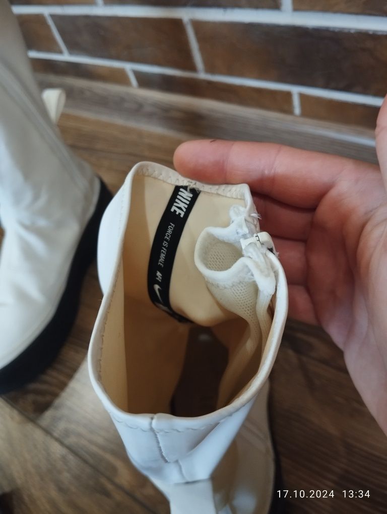 Женские ботинки от дождя Nike AF1 Sage HI размер 38.5