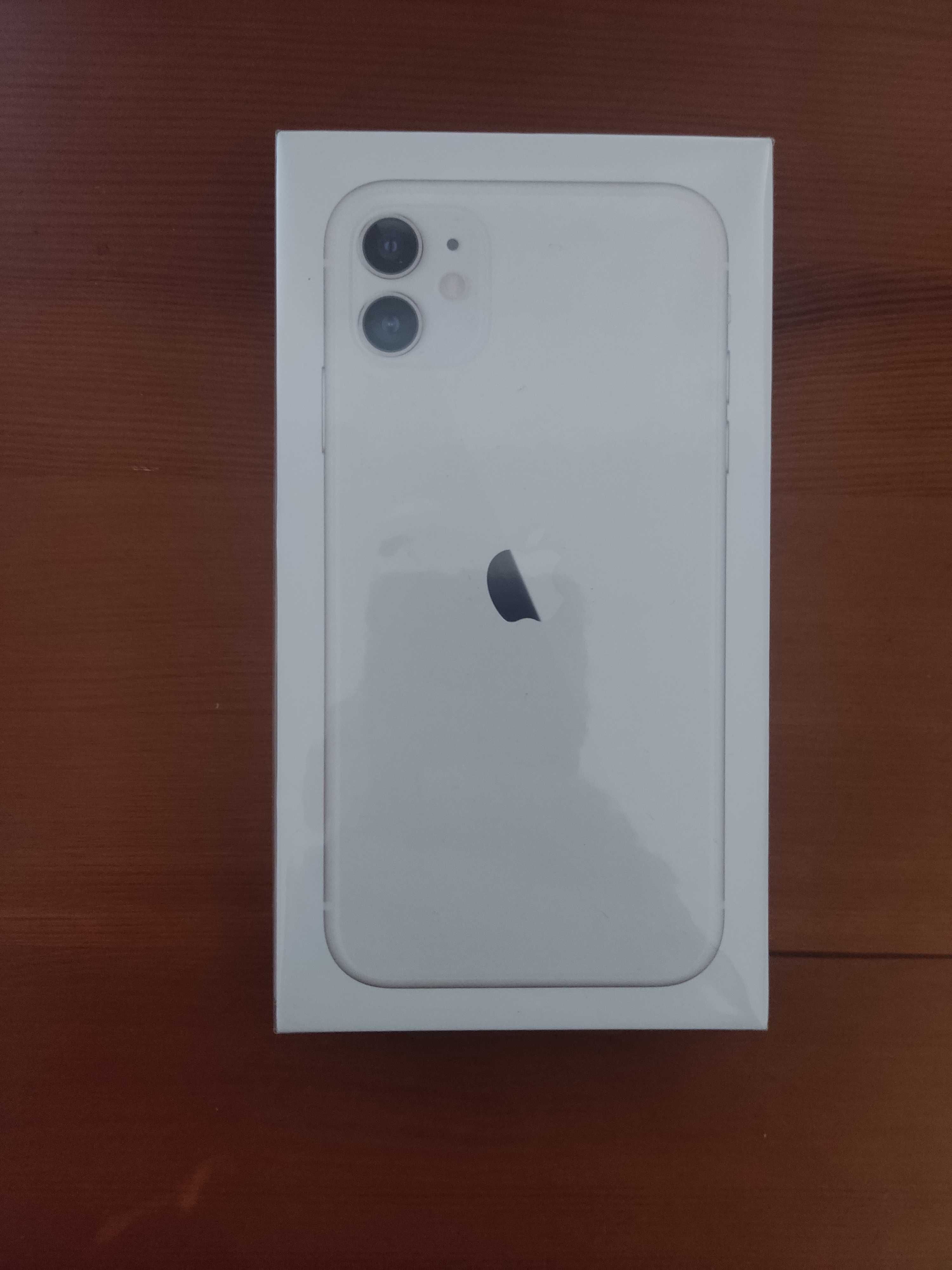 iPhone 11 128gb nowy, biały, white, fabrycznie zapakowany