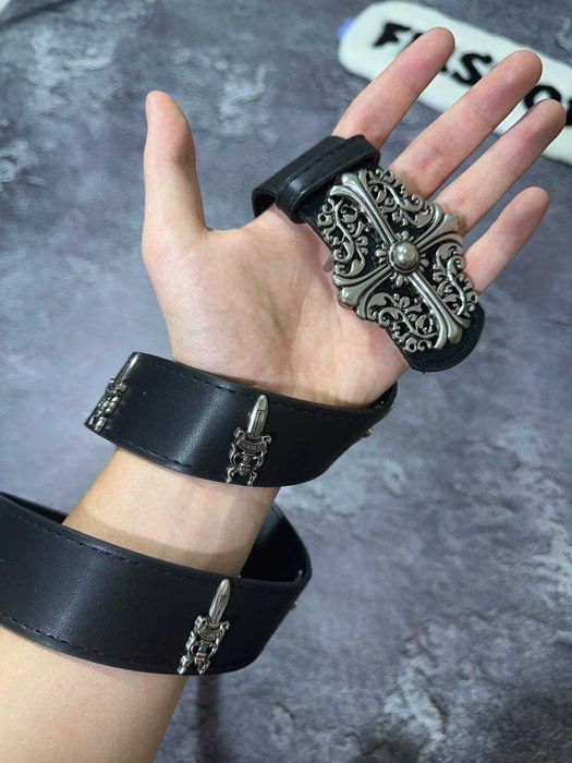 Chrome Hearts Belt, ремінь хром хартс новий y2k, sk8, rok, opium. drip