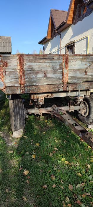 Причеп двохосний