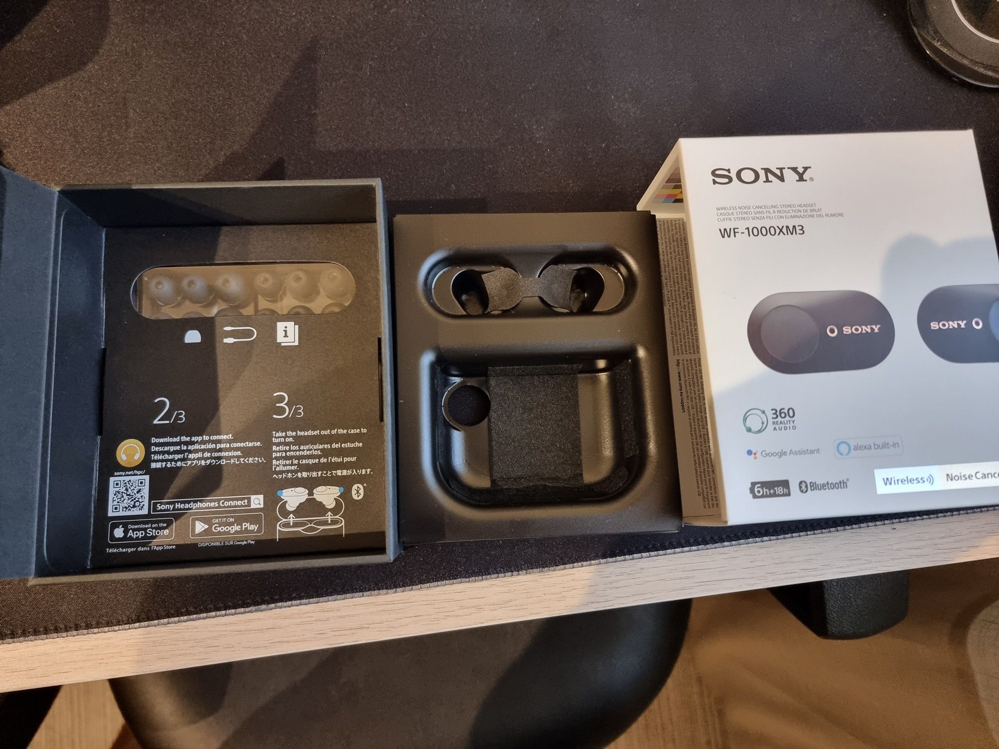 Auriculares wireless Sony WF1000-XM3