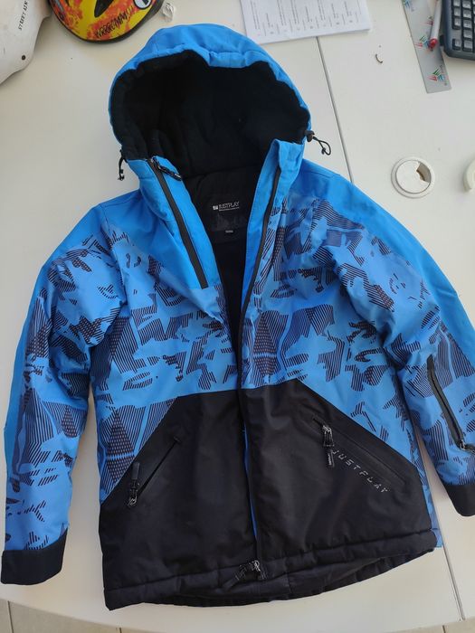 Kurtka zimowa narciarska. JUSTPLAY. 140/146