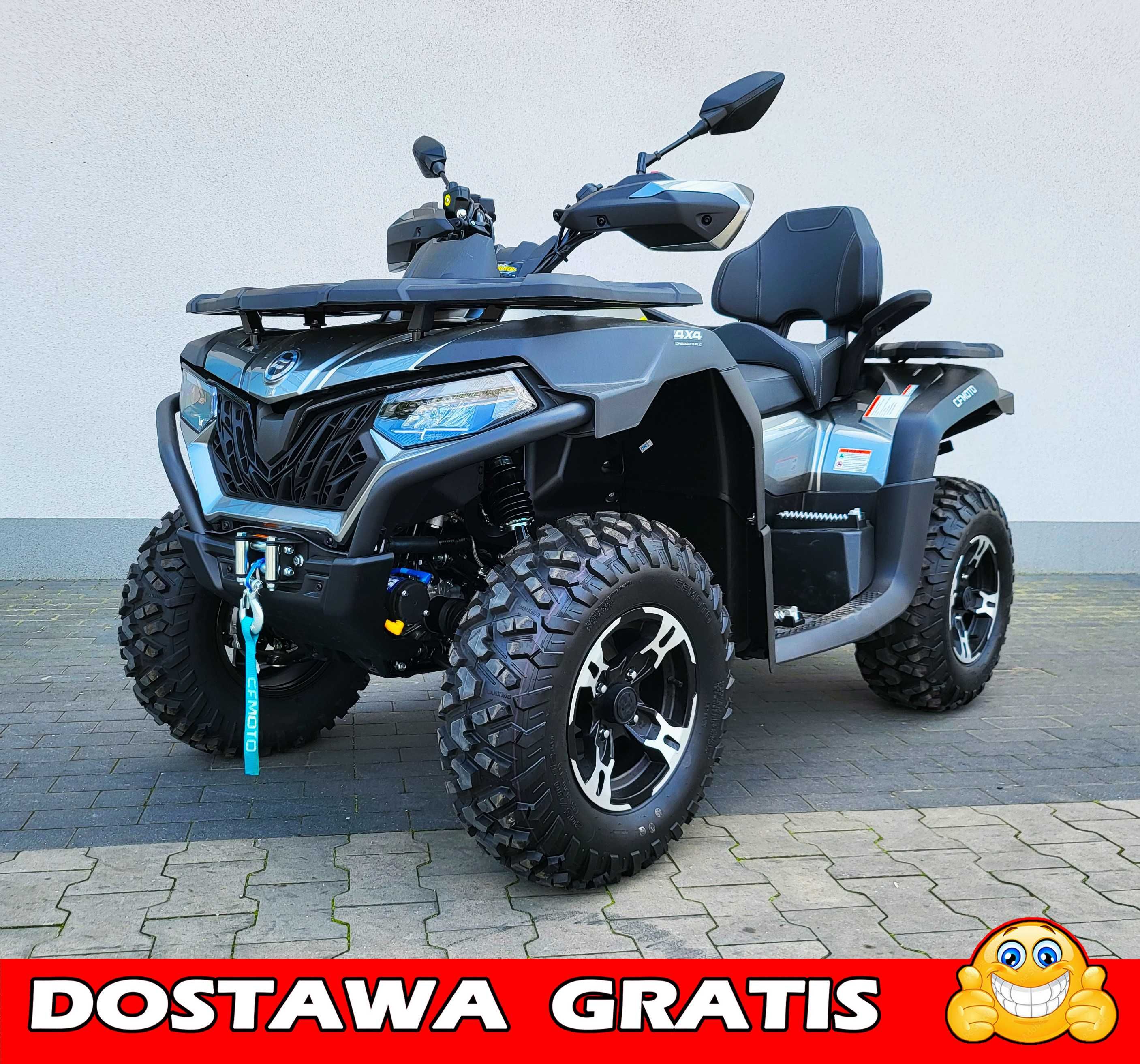 Pług / Kufer GRATIS !! CF MOTO 625L EPS, T3b Leasing, odlicz VAT 23%