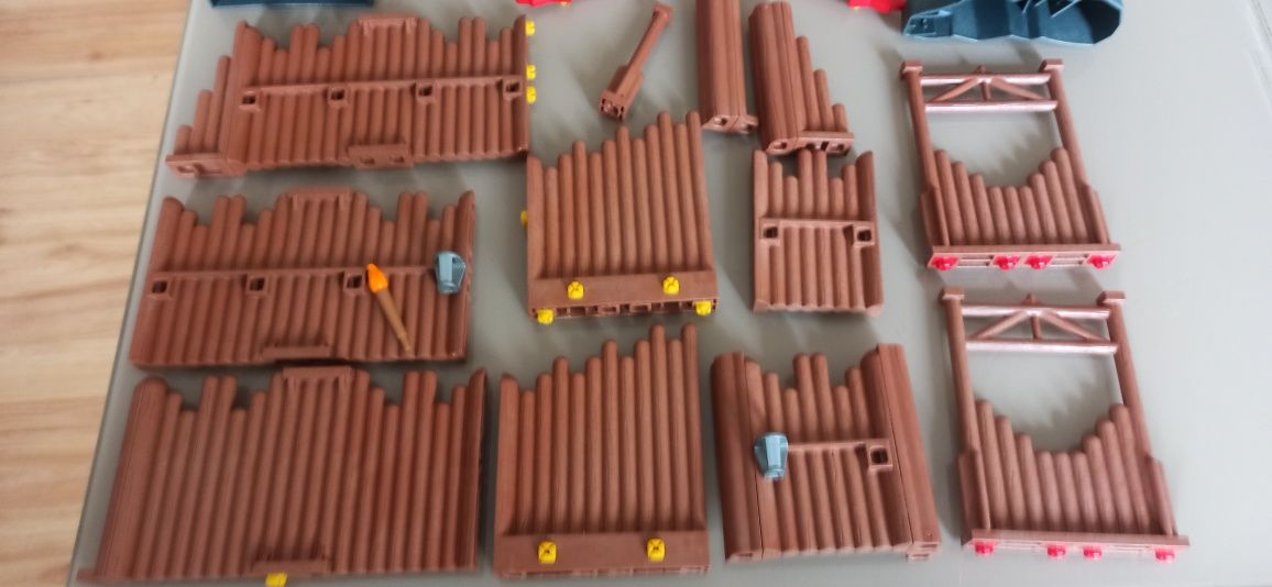 Playmobil elementy domu, twierdzy Wikingów