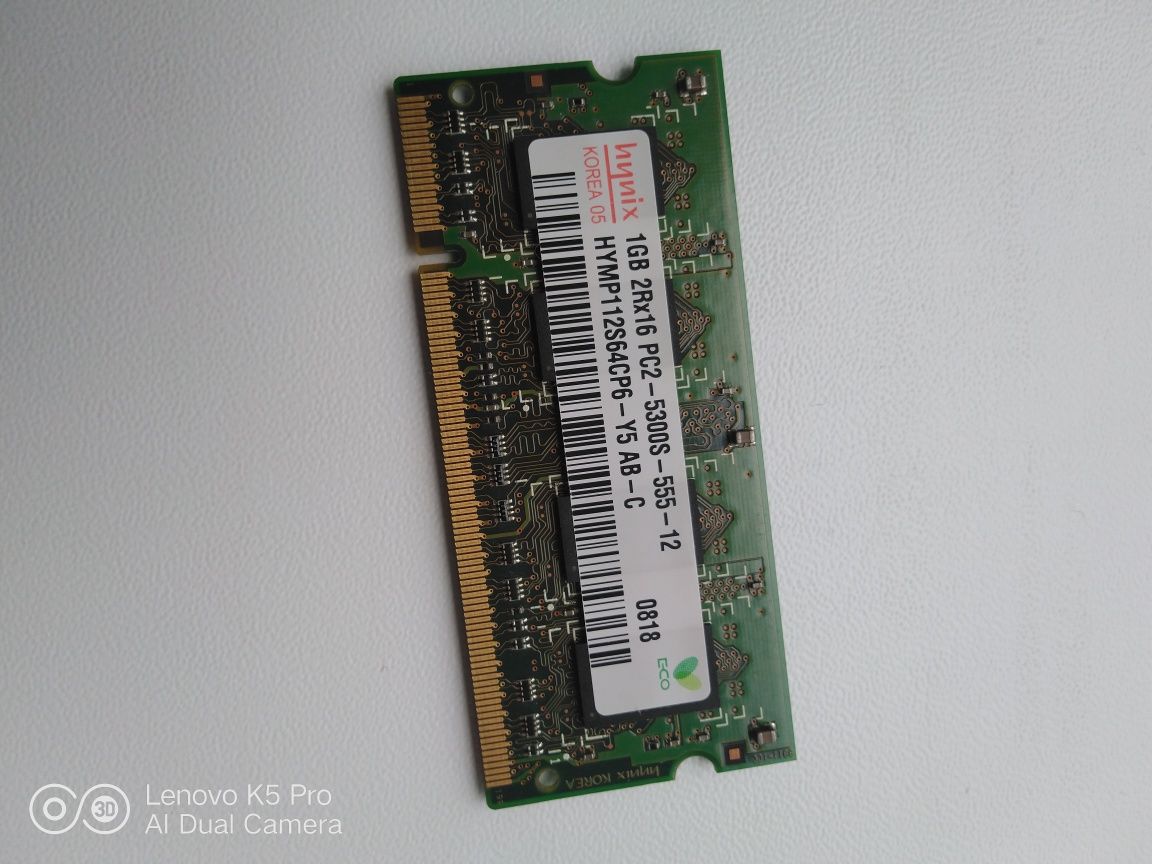 ddr3- 2gb, DDR2-1GB, DDR2-256mb оперативна пам'ять ноутбука