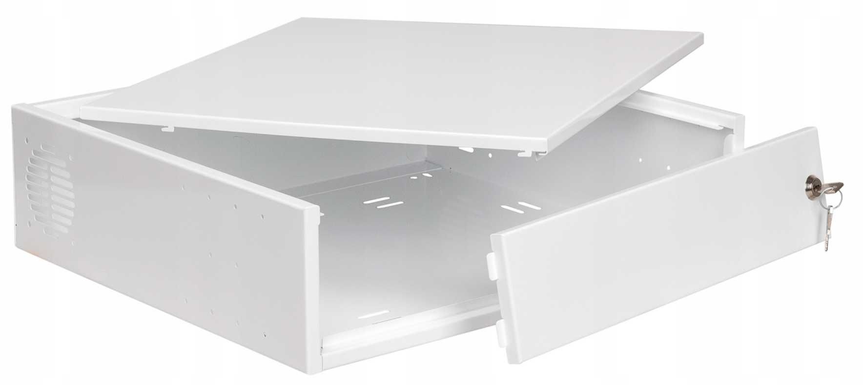 Obudowa Rejestratora CCTV Pozioma RACK 19" 3U 440x422x125mm Stalflex