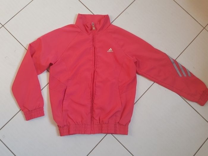 Kurtka wiosna bluza dresowa Adidas rozmiar 128/134 jak nowa