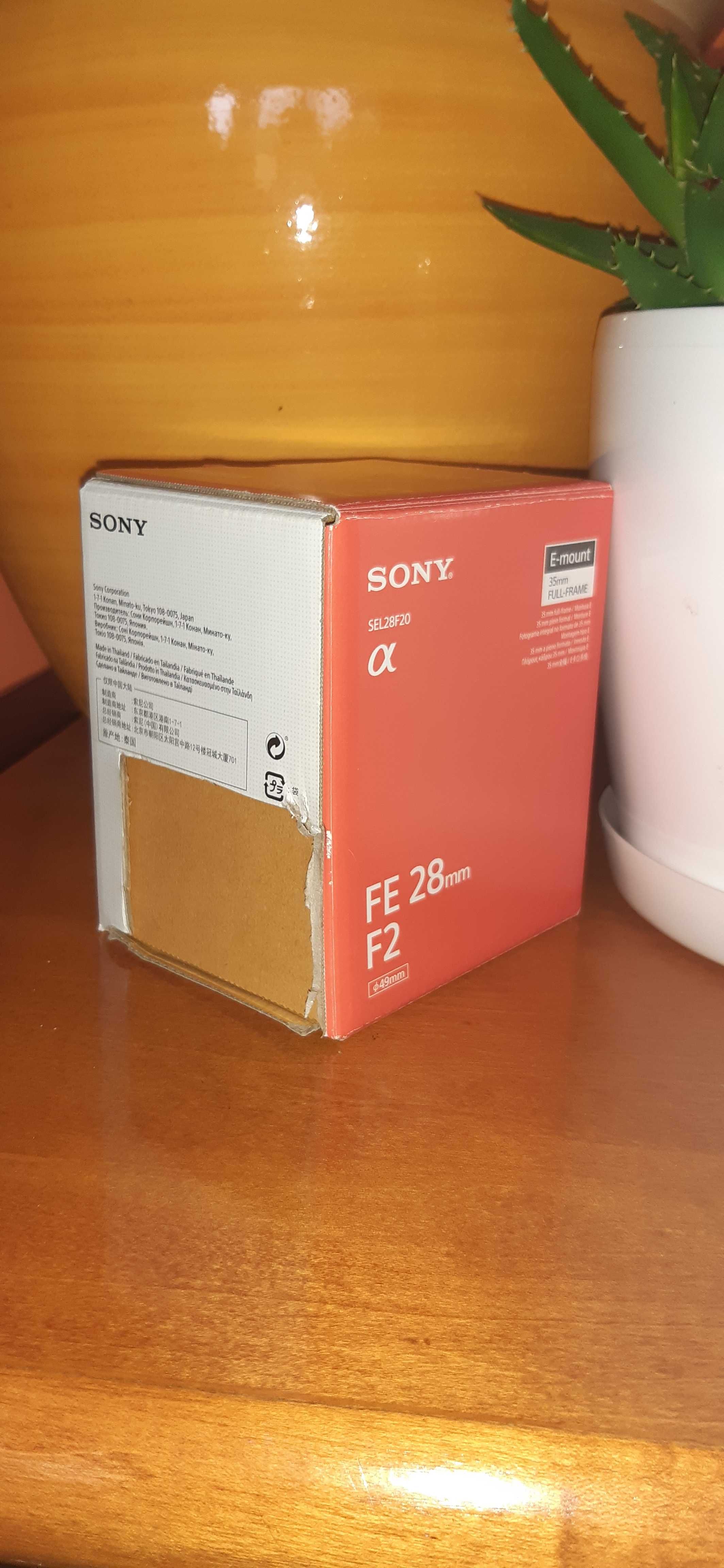 SONY obiektyw FE 2/28 SEL28F20