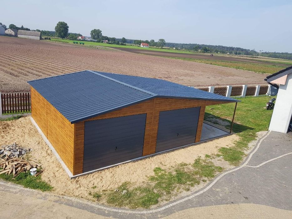 Garaż Blaszany 6x6 6x7 7x7 4x6 garaże blaszane na wymiar Super Ceny