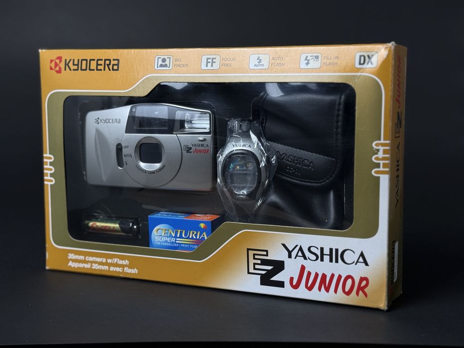 Yashica EZ - kit NOVO