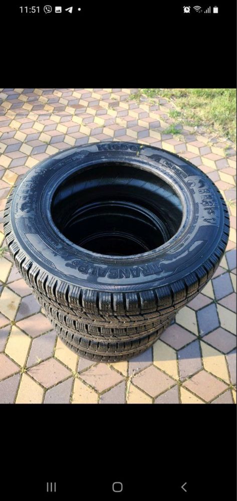 Резина гума зимова Kleber 215 /65R 16C , Бус