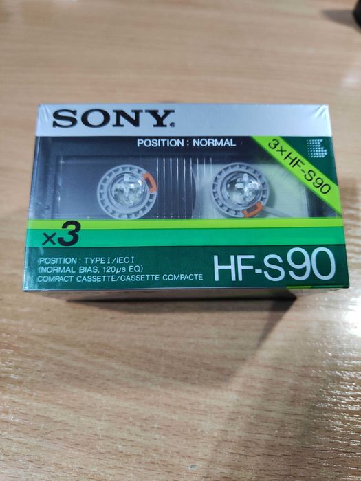 Kasety SONY HF-S90 NOWE 3 szt.