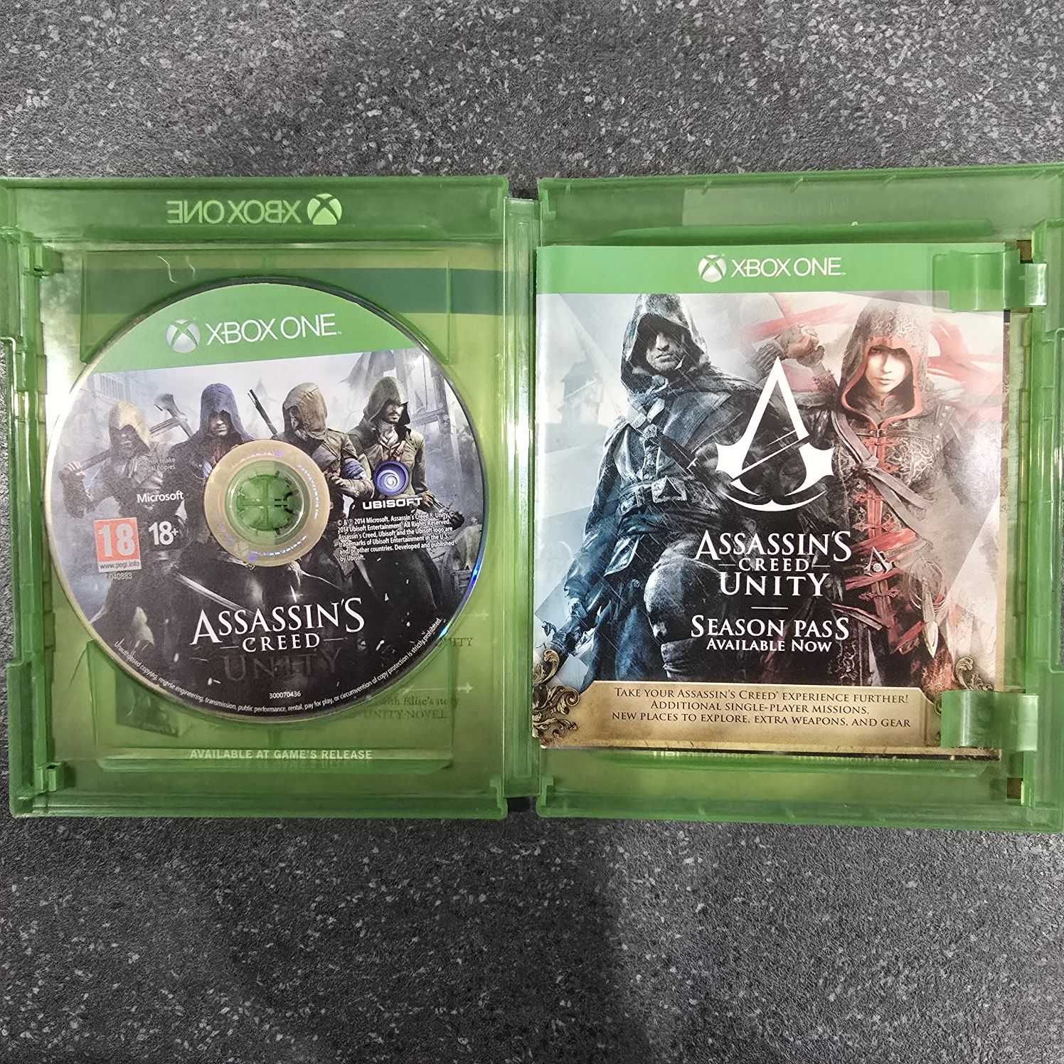 Assassin's Creed UNITY xbox one wersja PL