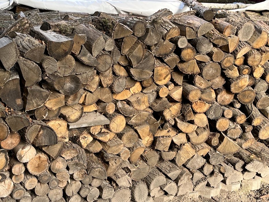 Drewno opałowe dębowe suche