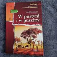 Książka- w pustyni i puszczy