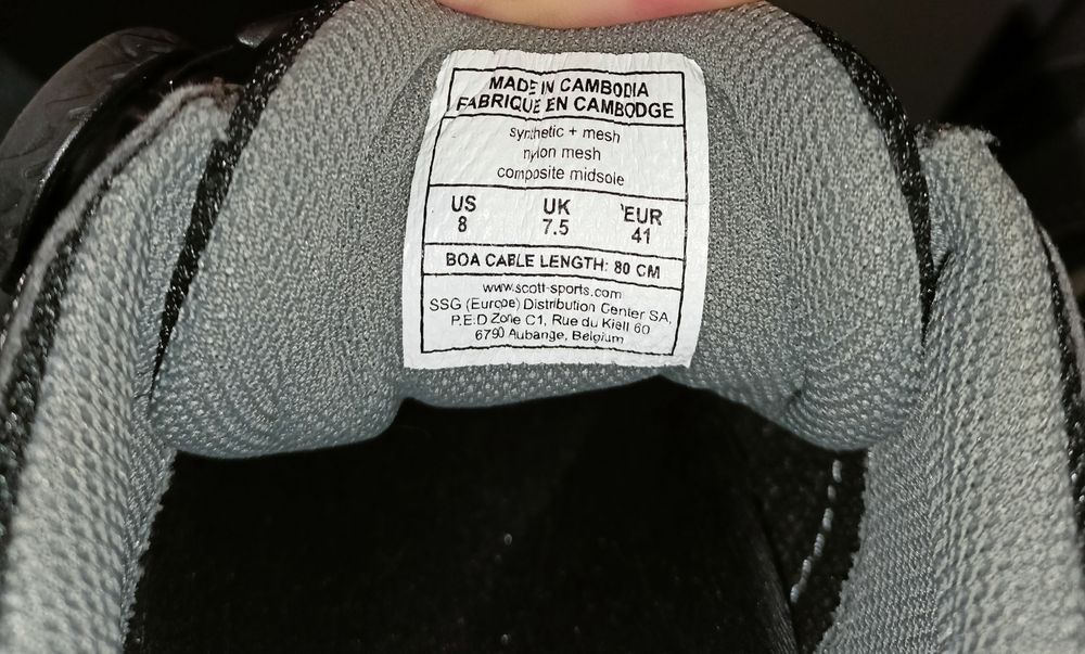 Велотуфлі Scott Trail BOA 2016