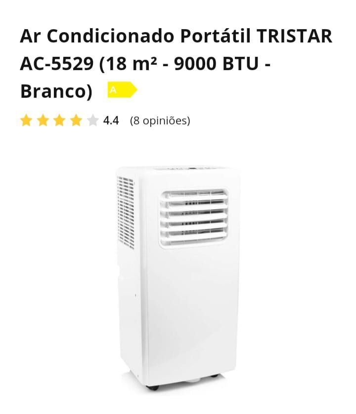 Ar condicionado portátil Tristar