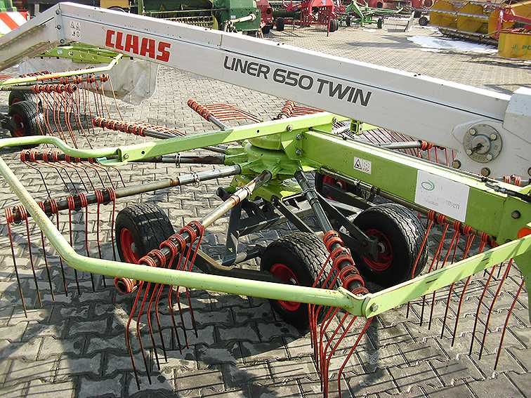 Граблі Claas Liner 650 Twin