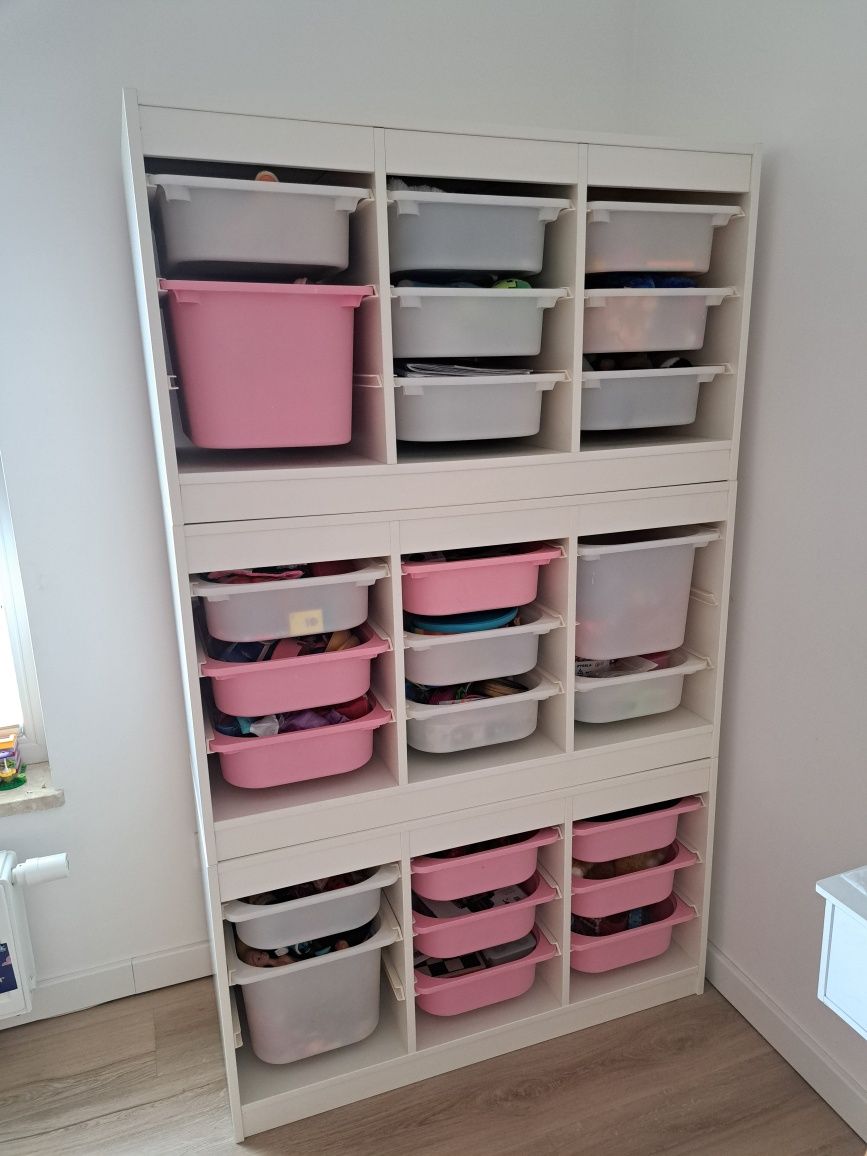 Ikea Trofast regał z pojemnikami 27 elementów