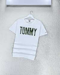 Белоснежная футболка Tommy Hilfiger big logo