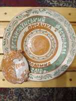 Глиняна тарілка для декору,є ньюанс