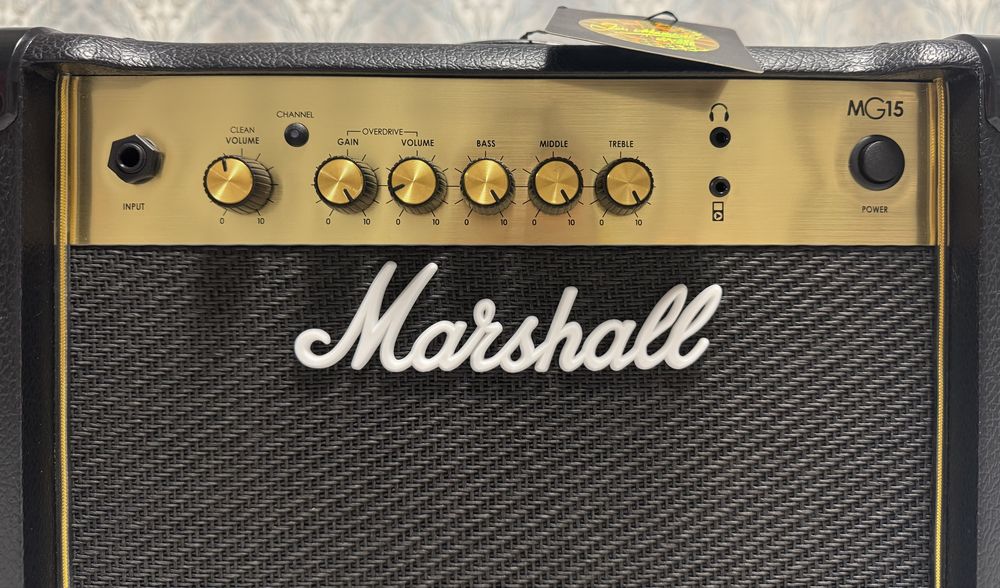 Комбопідсилювач Marshall MG15 Gold (для електрогітари)