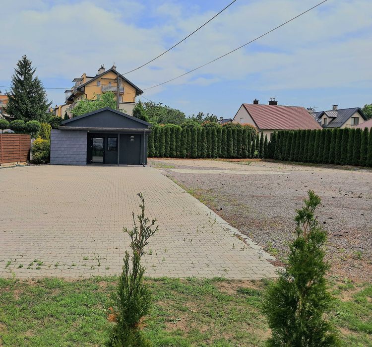 Działka / Plac + budynek do wynajęcia.