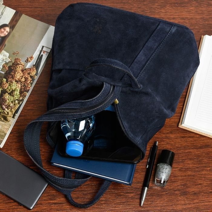 Vera Pelle włoski Plecak Skórzany damski mały