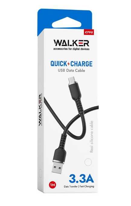 Кабель USB WALKER C795 Lightning/Type-C 1m