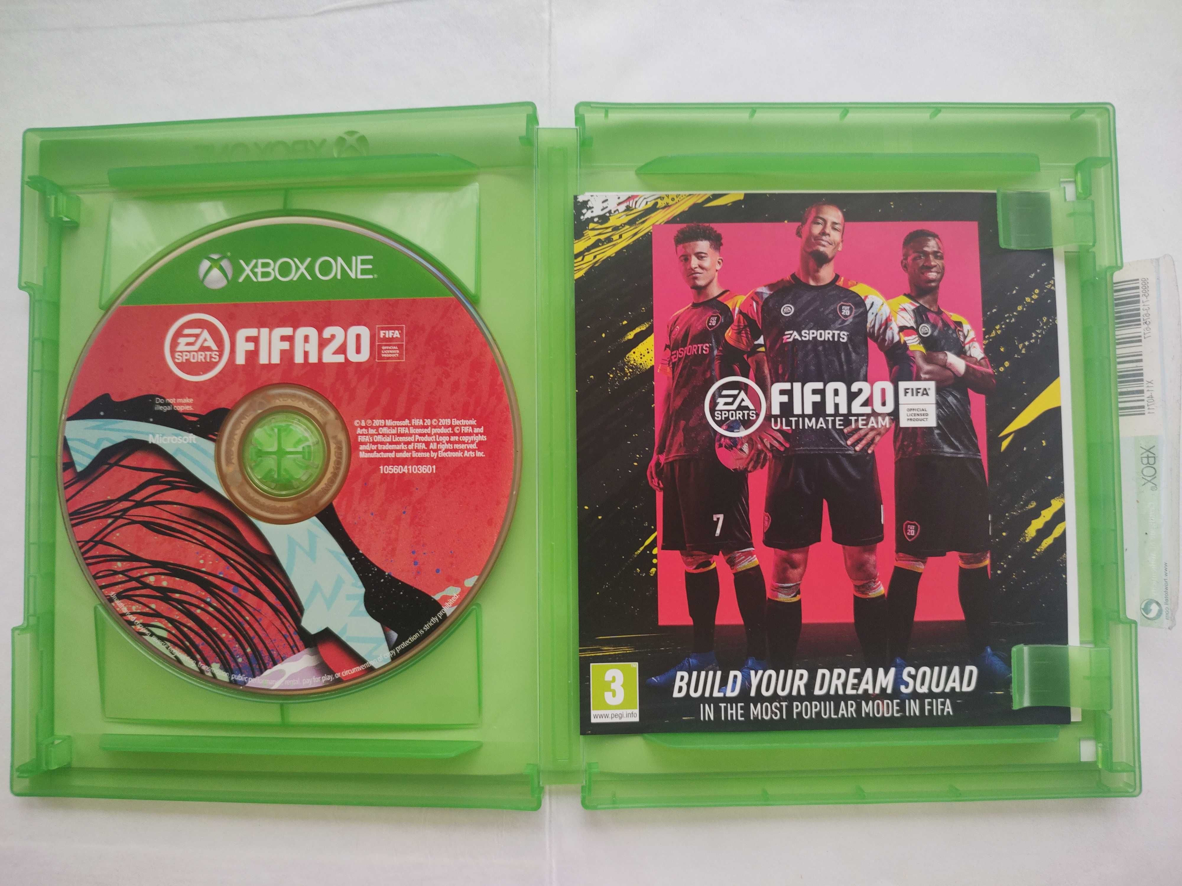 FIFA 20 оригінальний диск на XBOX ONE
