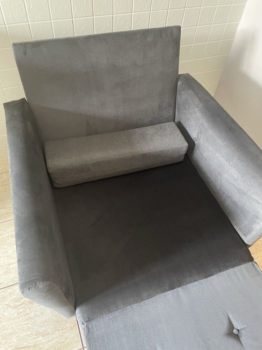 Fotele 2 rozkładane do spania – po renowacji