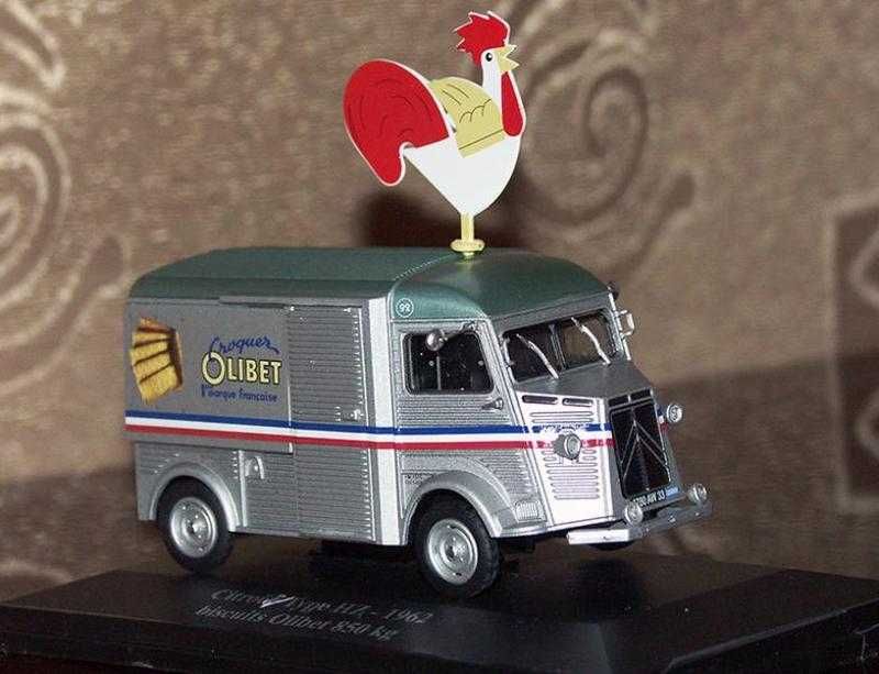 1/43 Модель CITROEN HY Type H-HZ-Biscuits Olibet 850 kg 1962. Eligor