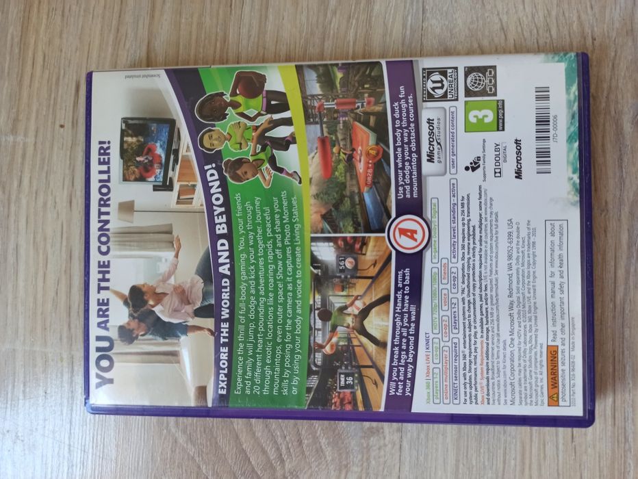 Gra Xbox 360 Kinect Adventures