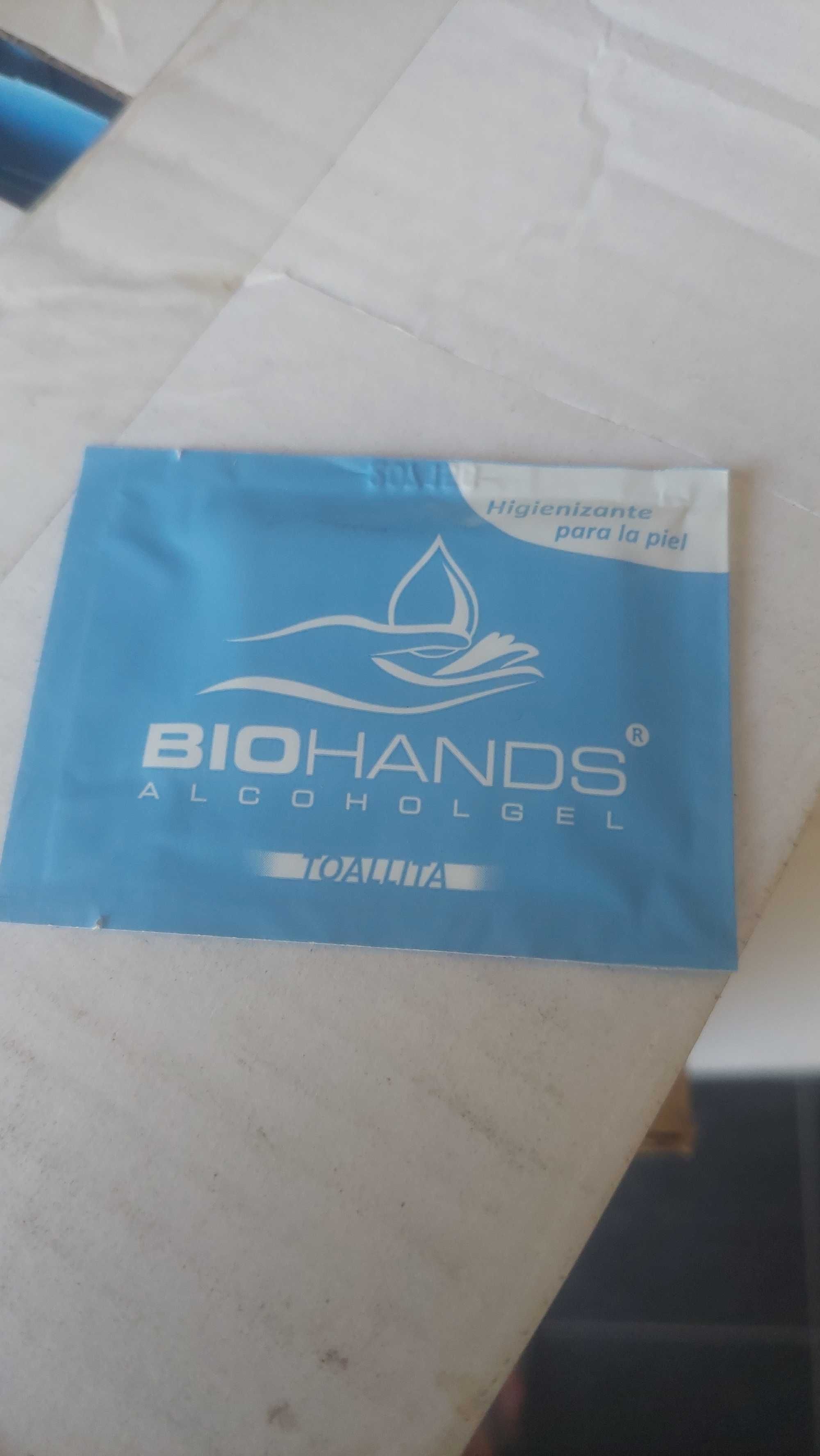 Toalhitas Higienizantes BioHands – Caixa com 500 unidades