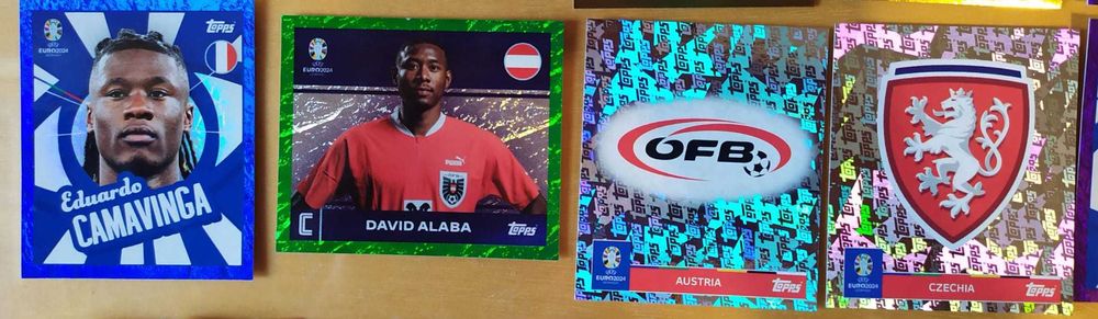 Cromos Euro 2024 TOPPS (Stickers)