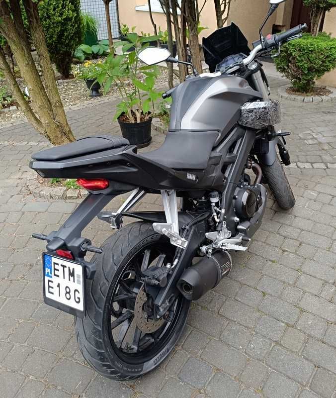 Yamaha MT-125 rok 2016