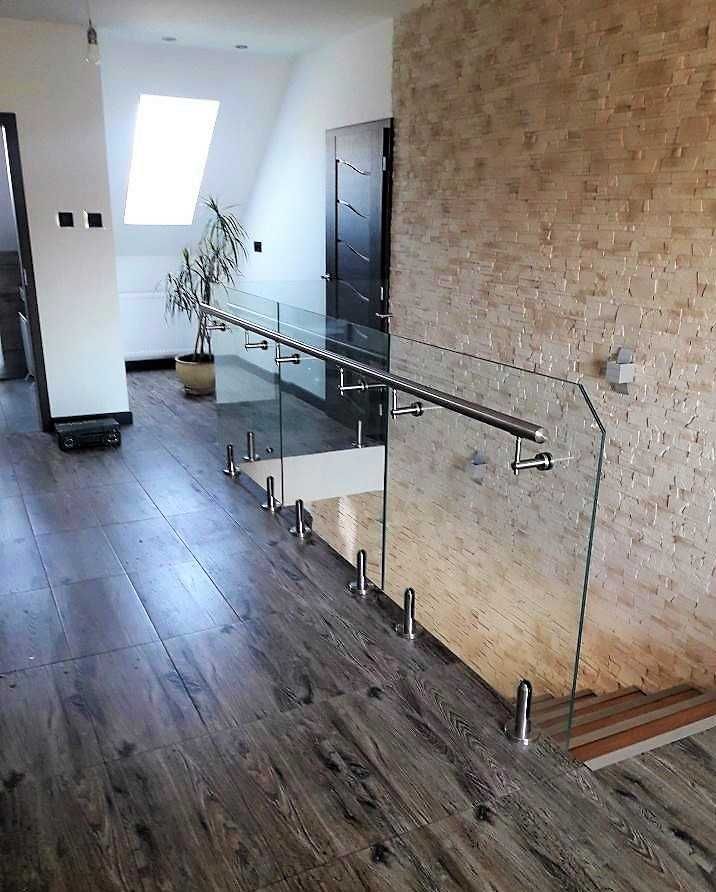 Balustrady szklane na wymiar