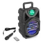 Głośnik Bluetooth Karaoke z USB AUX + mikrofon
