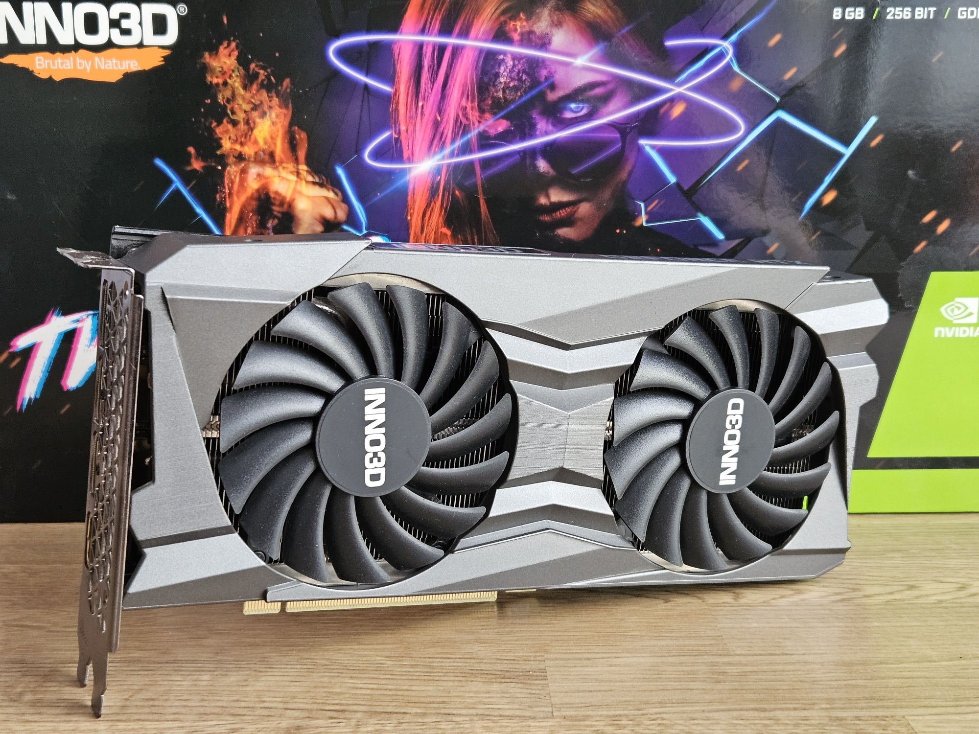 Karta graficzna Inno3d RTX3070 TwinX2 OC 8GB  150W do małej obudowy