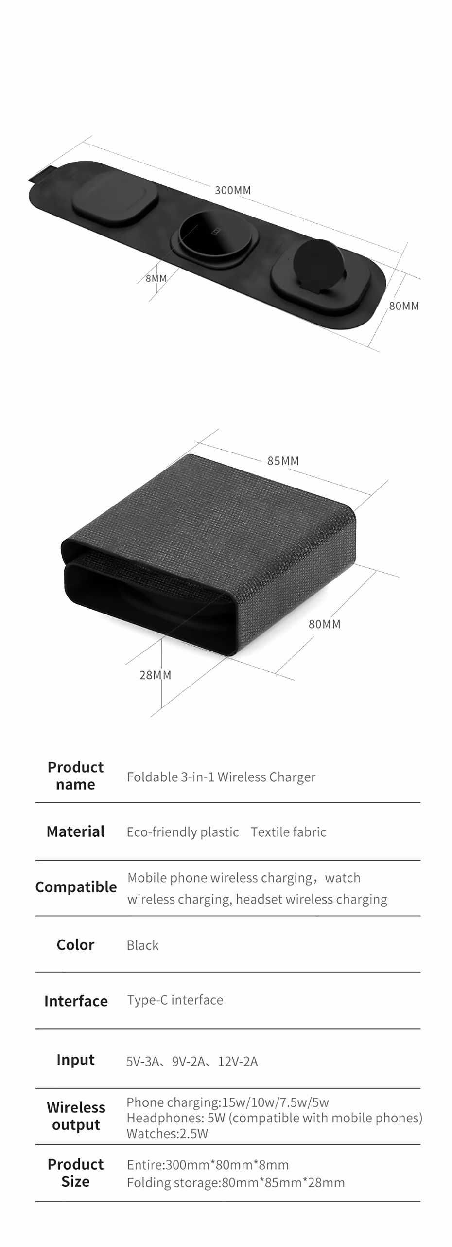 Carregador MAGSAFE 3 in 1 - Apple
