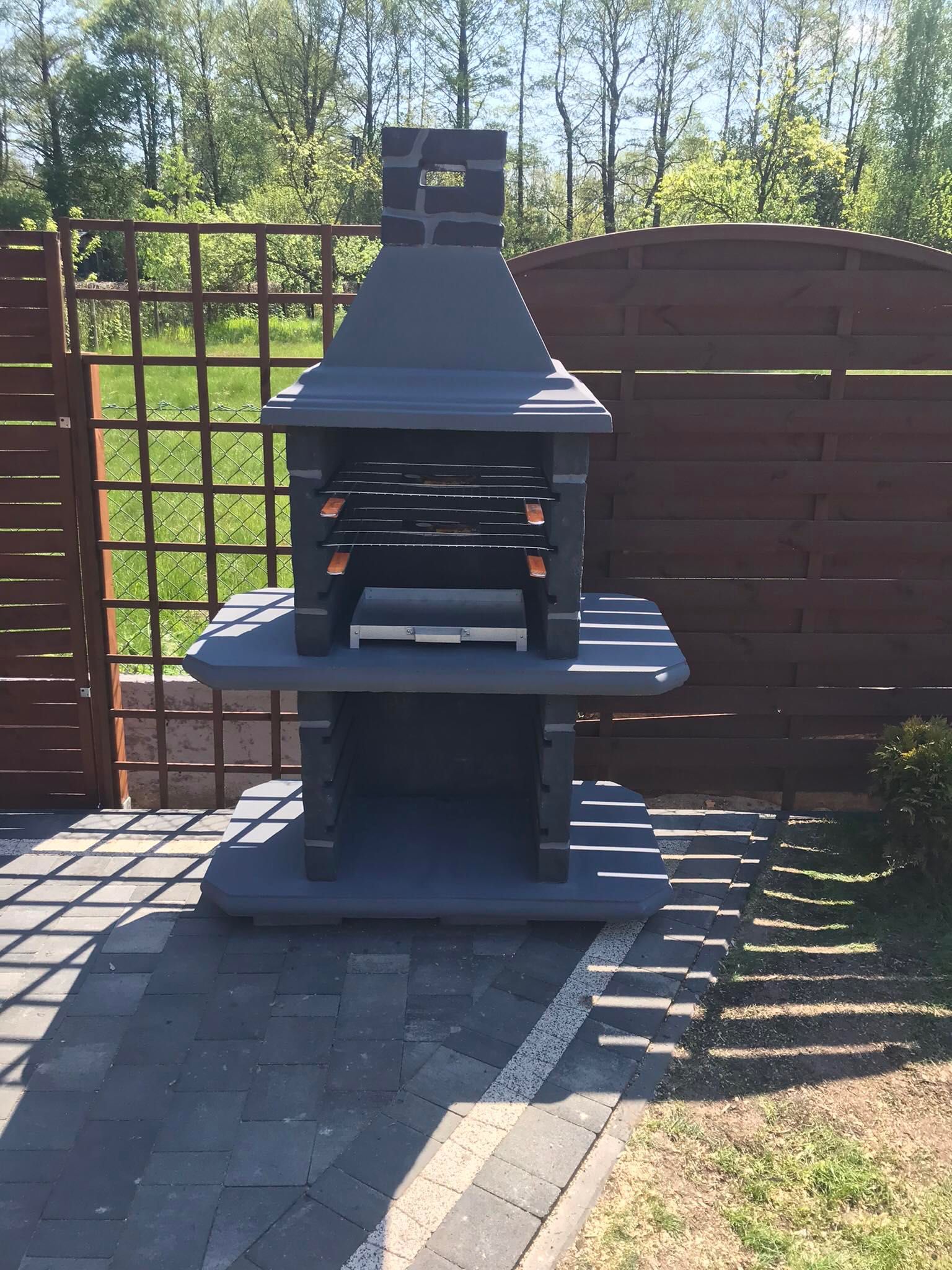 GRILL BETONOWY zbrojony piaskowiec + klej gratis