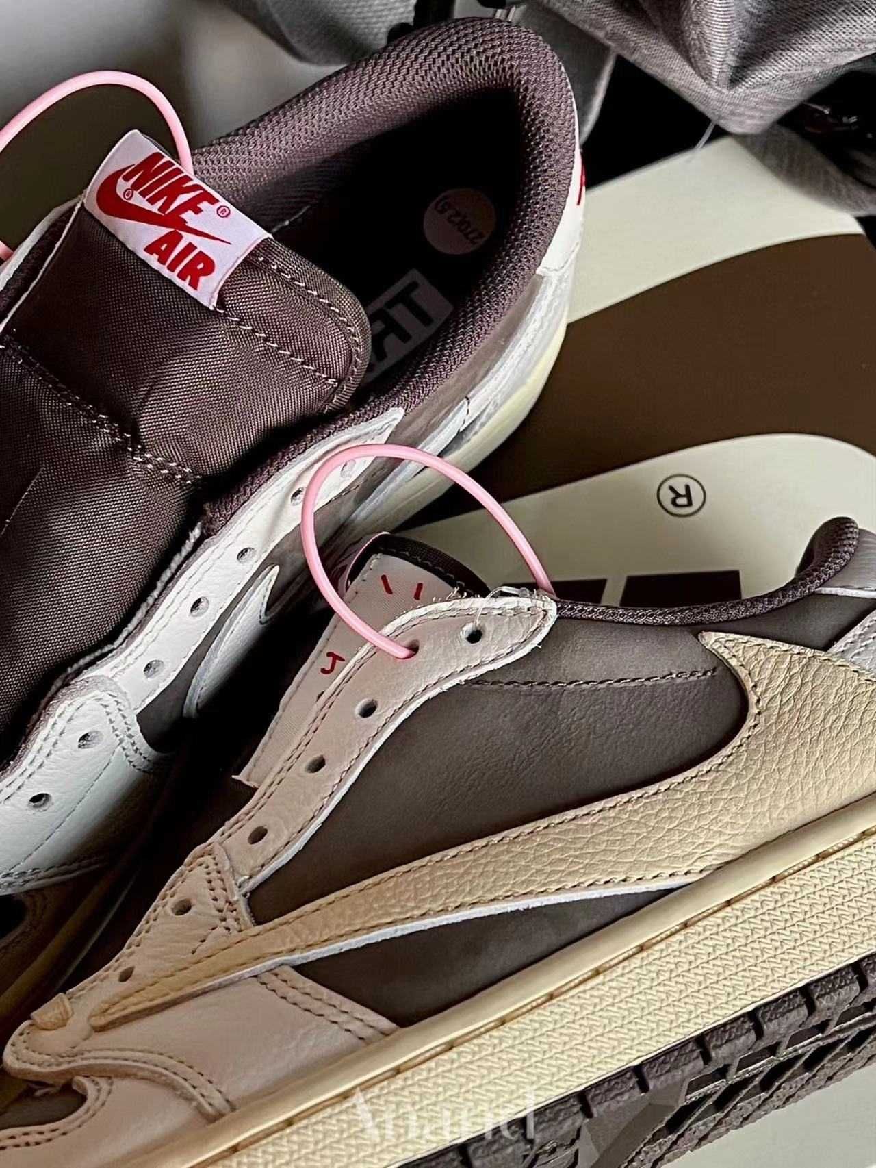 TS x Jordan1 Low Reverse Mocha Buty do koszykówki Trampki