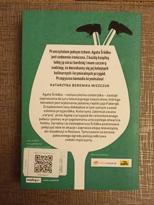 Małgorzata Starosta x 2 - Wina wina, Tajemnica carycy. Komedia krymina