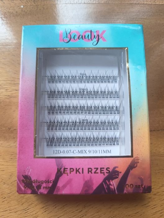 Kępki sztucznych rzęs, nowe