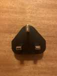 Adaptador de 3 pinos para ficha elétrica