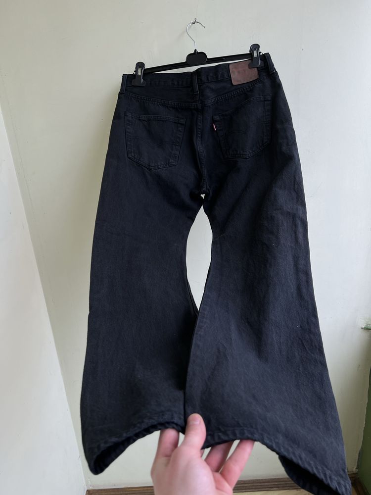 Чорні джинси levis cargo baggy колаб carhartt stussy